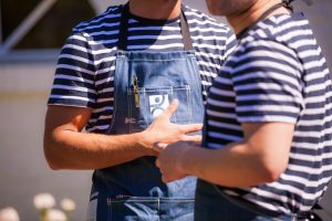 Horecare Denham presenteren nieuwe kledinglijn outfit details samenwerking events personeel Maastricht Limburg horecare.eu