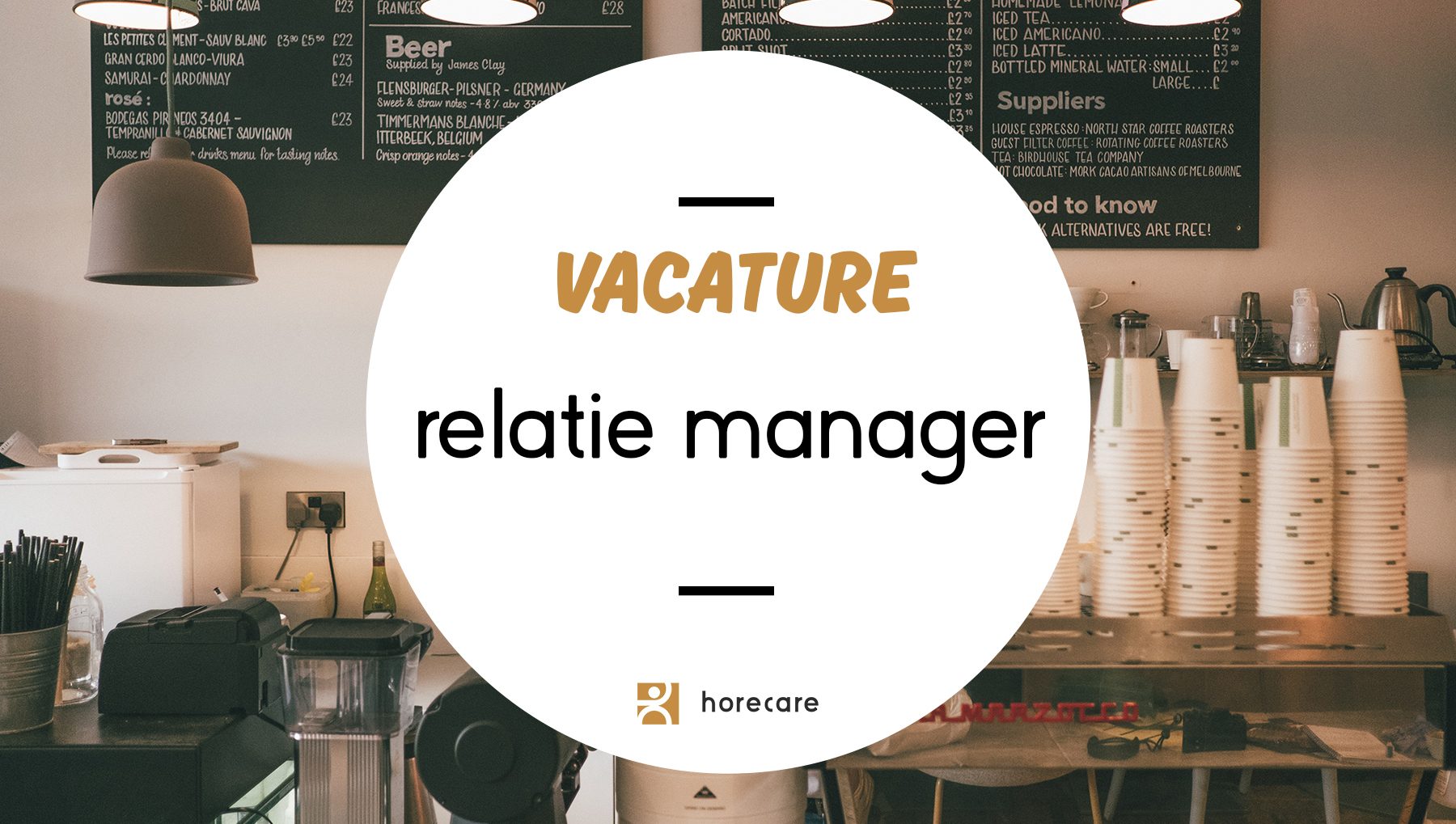 Vacature relatie manager